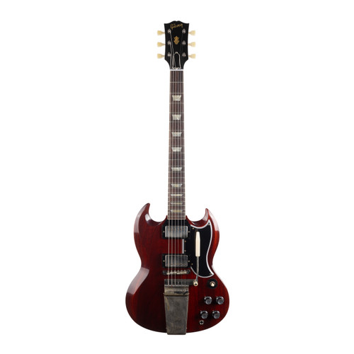 Gibson Custom 1964 SG Standard Reissue VOS Maestro Vibrola - Cherry Red