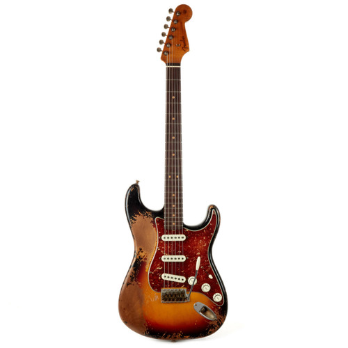 Fender Custom Shop '60 Stratocaster Masterbuilt Carlos Lopez - 3-Color Sunburst