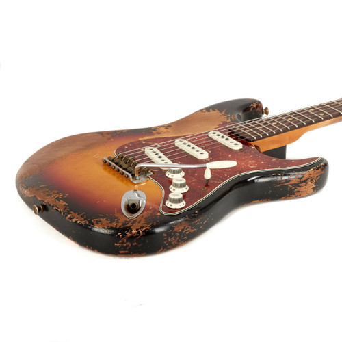 Fender Custom Shop '60 Stratocaster Masterbuilt Carlos Lopez - 3-Color Sunburst