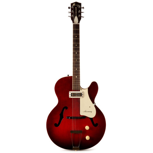 Vintage Harmony Rocket Sunburst
