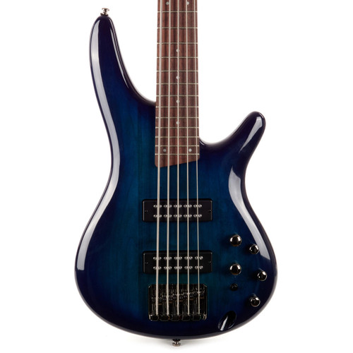 Ibanez SR375E Standard 5-String Bass - Sapphire Blue