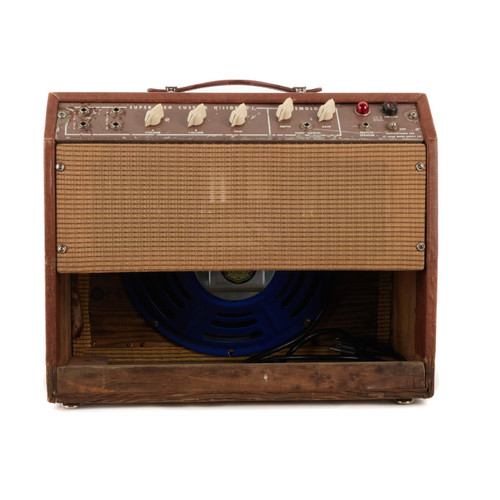 Vintage Harmophone Super 130 Magnatone Troubadour 213 1x12 Tube Combo Amp - 1957