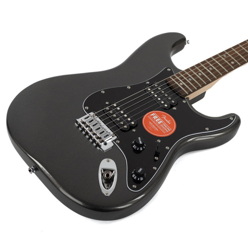 Squier Affinity Series Stratocaster HH Laurel - Charcoal Frost Metallic