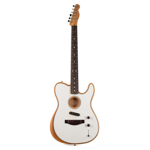 Fender Acoustasonic Player Telecaster Rosewood - Arctic White