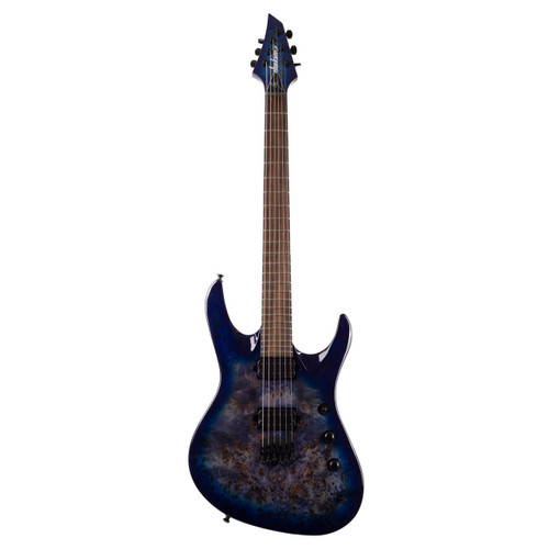 Jackson Pro Series Chris Broderick Signature Soloist HT6P - Transparent Blue