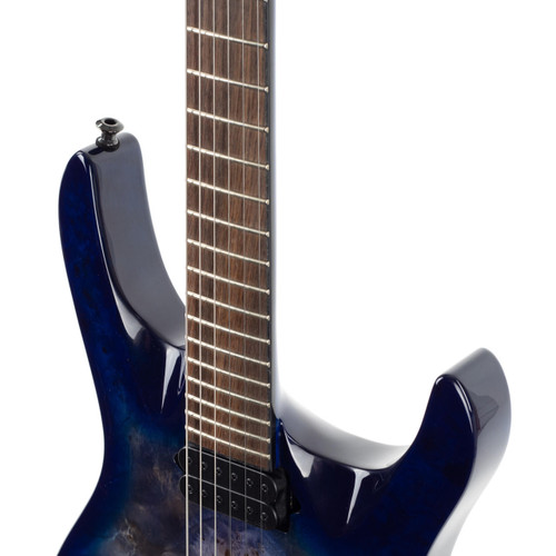 Jackson Pro Series Chris Broderick Signature Soloist HT6P - Transparent Blue