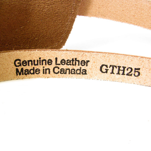 Gretsch Vintage Style Leather Guitar Strap Natural