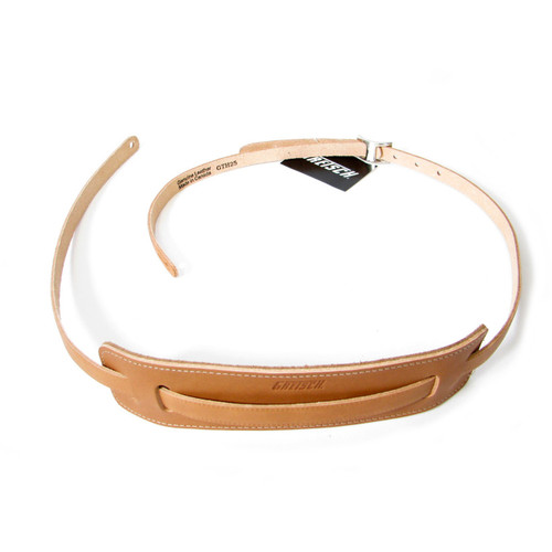 Gretsch Vintage Style Leather Guitar Strap Natural