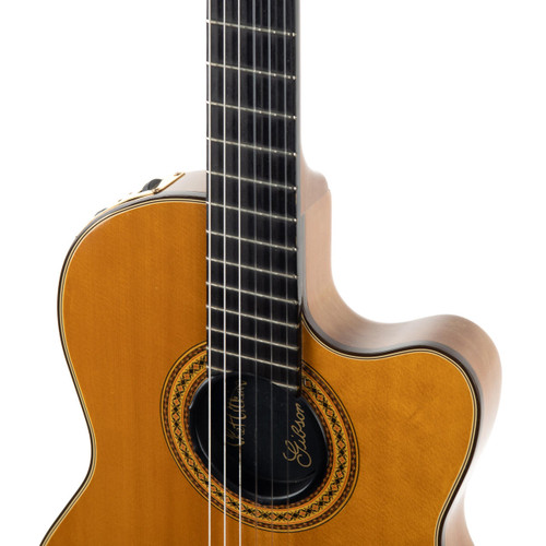 Vintage Gibson Chet Atkins CEC Classical Electric Natural 1982