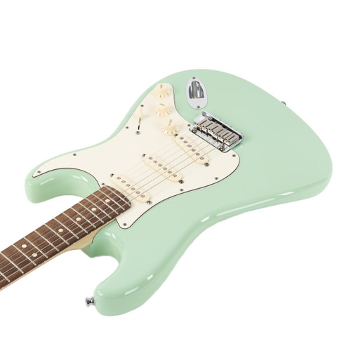 Used Fender Jeff Beck Stratocaster Surf Green 2011