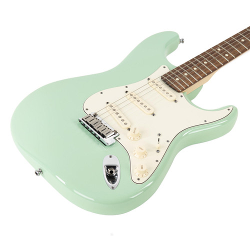 Used Fender Jeff Beck Stratocaster Surf Green 2011