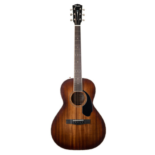 Fender PS-220E Paramount Parlor Mahogany - Aged Cognac Burst