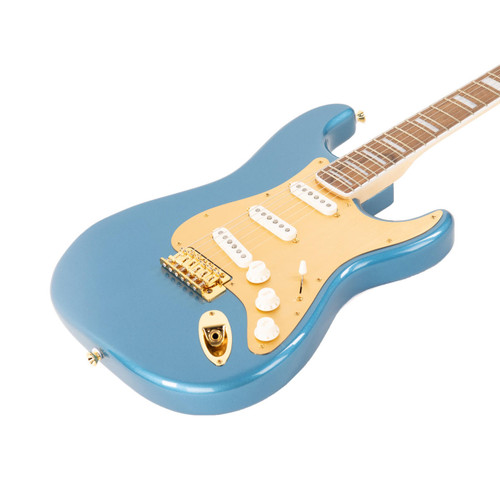Squier 40th Anniversary Stratocaster Gold Edition Laurel - Lake Placid Blue