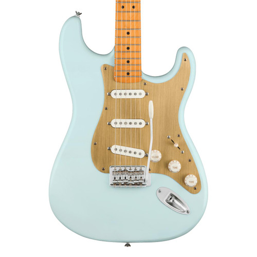 Squier 40th Anniversary Stratocaster Maple - Satin Sonic Blue