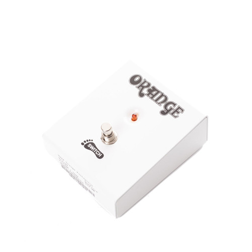 Used Orange FS-1 Single Button Foot Switch