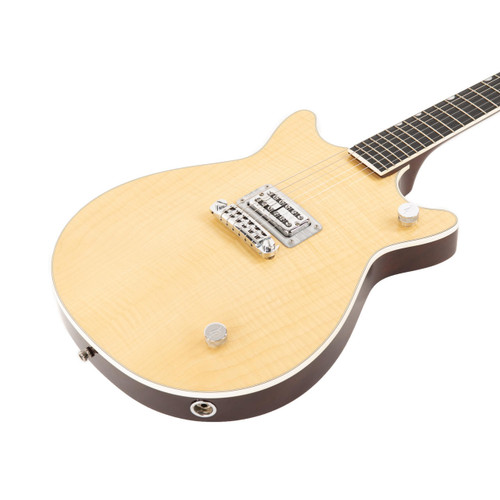 Used Gretsch G6131SMY Malcolm Young I Natural Flame Top 2005