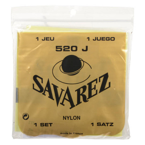 Savarez 520J High Tension Nylon Classical Guitar Strings - .029 - .045
