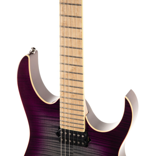 Used Ibanez Prestige RG652FMMSF Dark Purple Doom Burst 2017