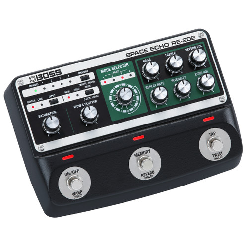 Boss RE-202 Space Echo Reverb and Delay Pedal