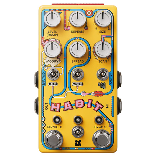 Chase Bliss Audio Habit Echo Collector Experimental Delay Pedal