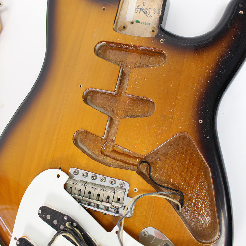 1992 Fender Stratocaster '57 Vintage Reissue Electric Guitar Sunburst Finish
