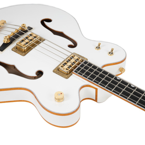 Gretsch G6136LSB White Falcon Hollow Body Bass