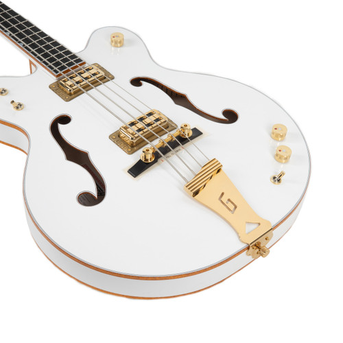 Gretsch G6136LSB White Falcon Hollow Body Bass