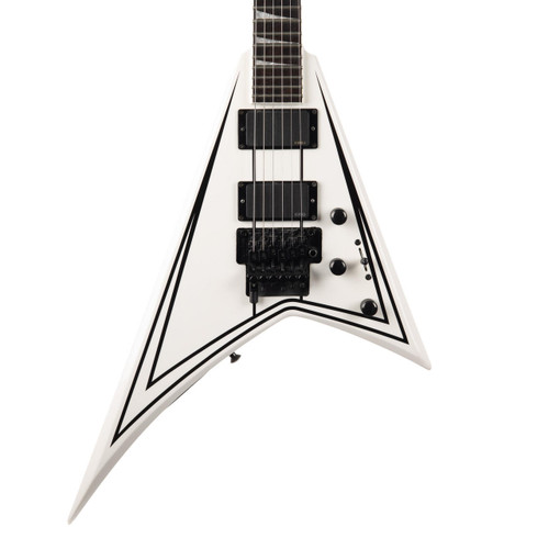 Used Jackson RRXMG Rhoads White with Black Pinstripe 2014