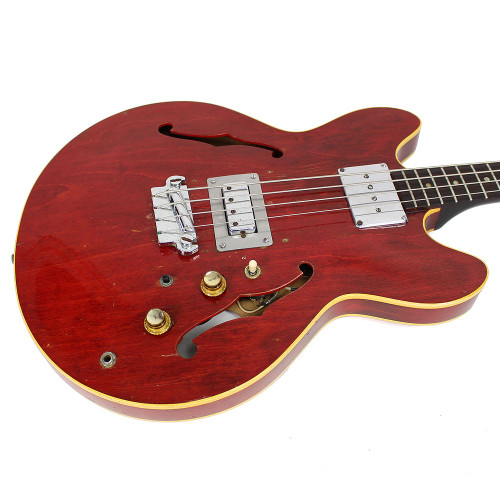 Vintage 1967 Gibson EB-2 Electric Bass Guitar Cherry Finish