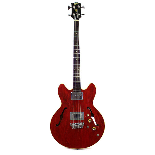 Vintage 1967 Gibson EB-2 Electric Bass Guitar Cherry Finish