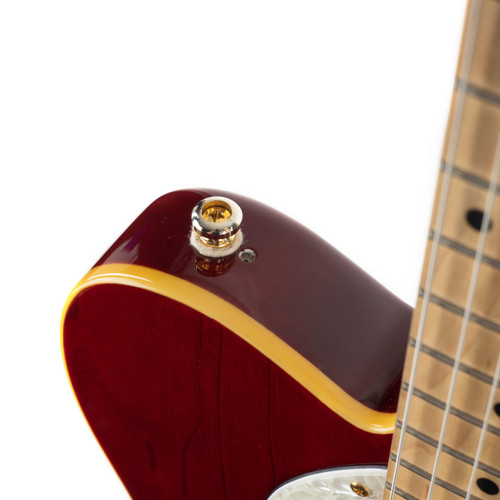 Used Squier Pro Tone Thinline Telecaster Cherry 1997