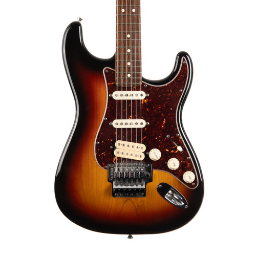 Used Fender Stratocaster HSS Floyd Rose USA Sunburst 2008