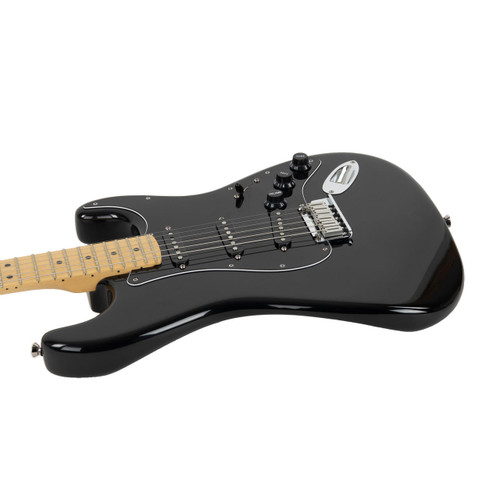 Used Fender 50th Anniversary American Series Stratocaster Black 2004 (Z4021813)