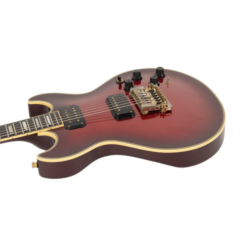 Vintage Fender Flame Ultra Metallic Red Burst 1984