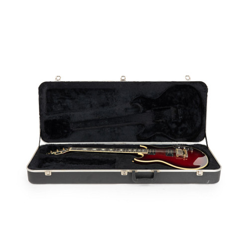 Vintage Fender Flame Ultra Metallic Red Burst 1984