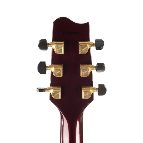 Vintage Fender Flame Ultra Metallic Red Burst 1984