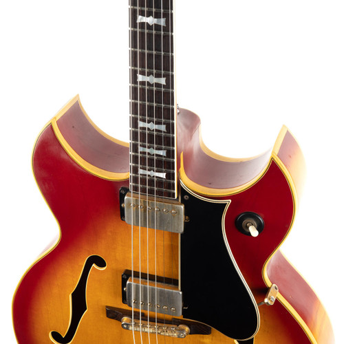 Vintage Gibson Barney Kessel Custom Cherry Sunburst 1968