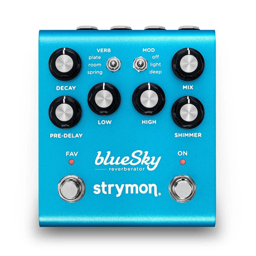 Strymon BlueSky Reverberator V2 Reverb Pedal