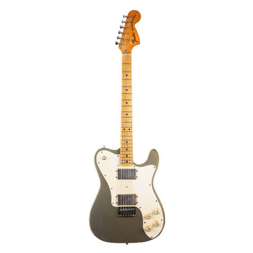 Vintage Fender Telecaster Deluxe Refinished Silver 1974