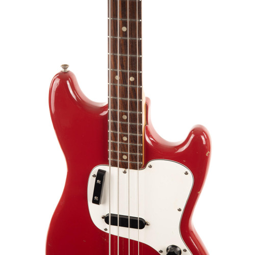Vintage Fender Musicmaster Bass Dakota Red 1975