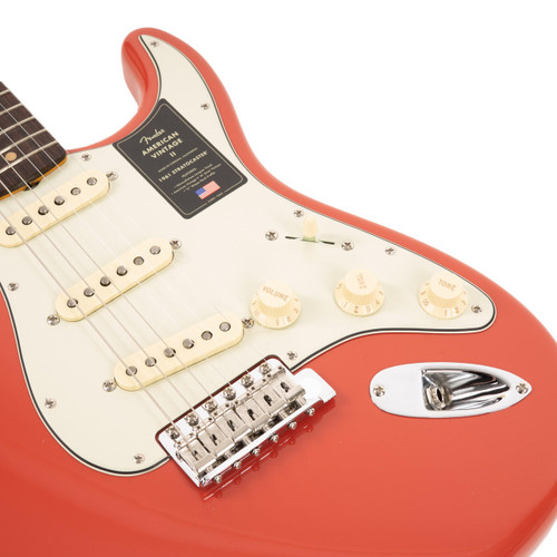 Fender American Vintage II 1961 Stratocaster Rosewood - Fiesta Red