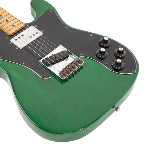 Vintage Fender Telecaster Custom Refinished Trans Green 1974