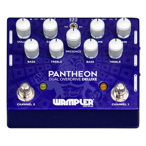 Wampler Dual Pantheon Deluxe Overdrive Pedal