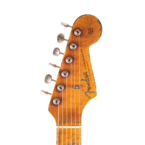 Used Fender Custom Shop Red Hot Stratocaster Heavy Relic Sunburst 2022