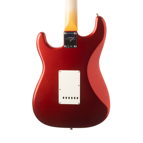 Fender Custom Shop '66 Stratocaster Deluxe Closet Classic - Aged Candy Apple Red