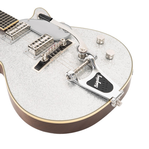 Gretsch G6129T-59 Vintage Select '59 Silver Jet with Bigsby - Silver Sparkle