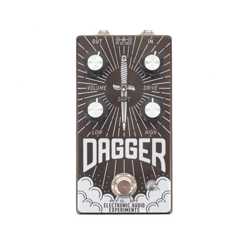 Electronic Audio Experiments Dagger Overdrive Pedal - Bronze