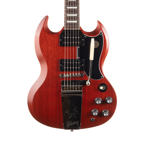Used Gibson SG Standard '61 Maestro Vibrola Faded - Vintage Cherry