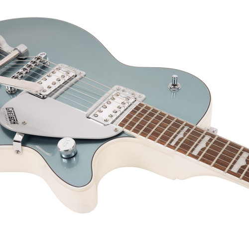 Gretsch G5230T-140 Electromatic 140th Double Platinum Jet - Two-Tone Platinum