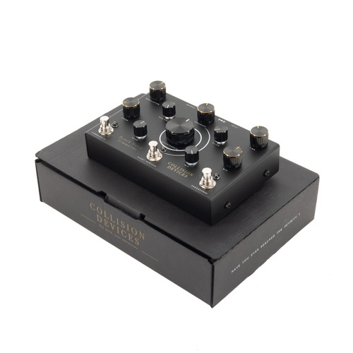 Collision Devices Black Hole Symmetry Fuzz, Reverb, and Delay Pedal